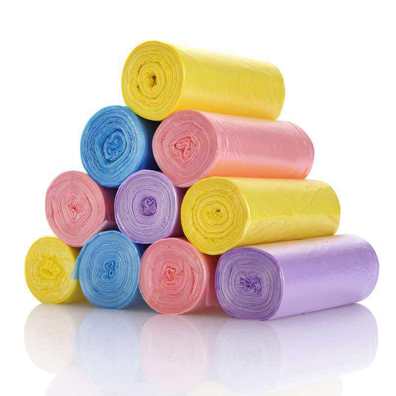 연속적인 롤 쓰레기봉투